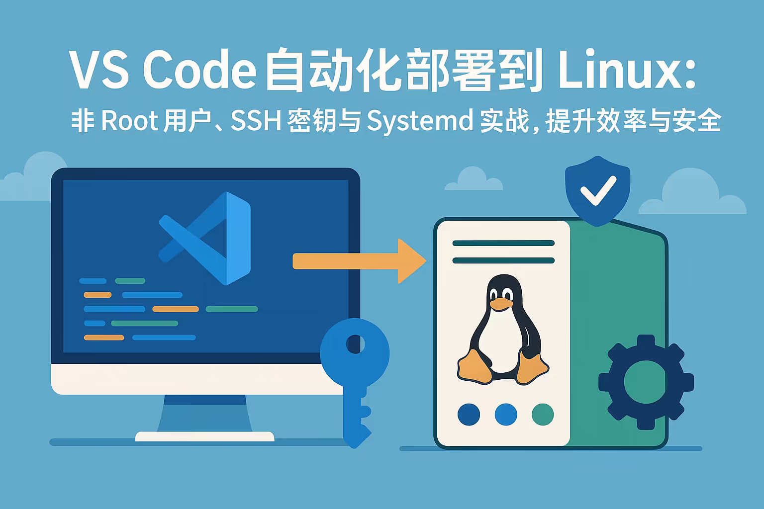 VS Code a Linux: Despliegue Automatizado con Systemd y SSH